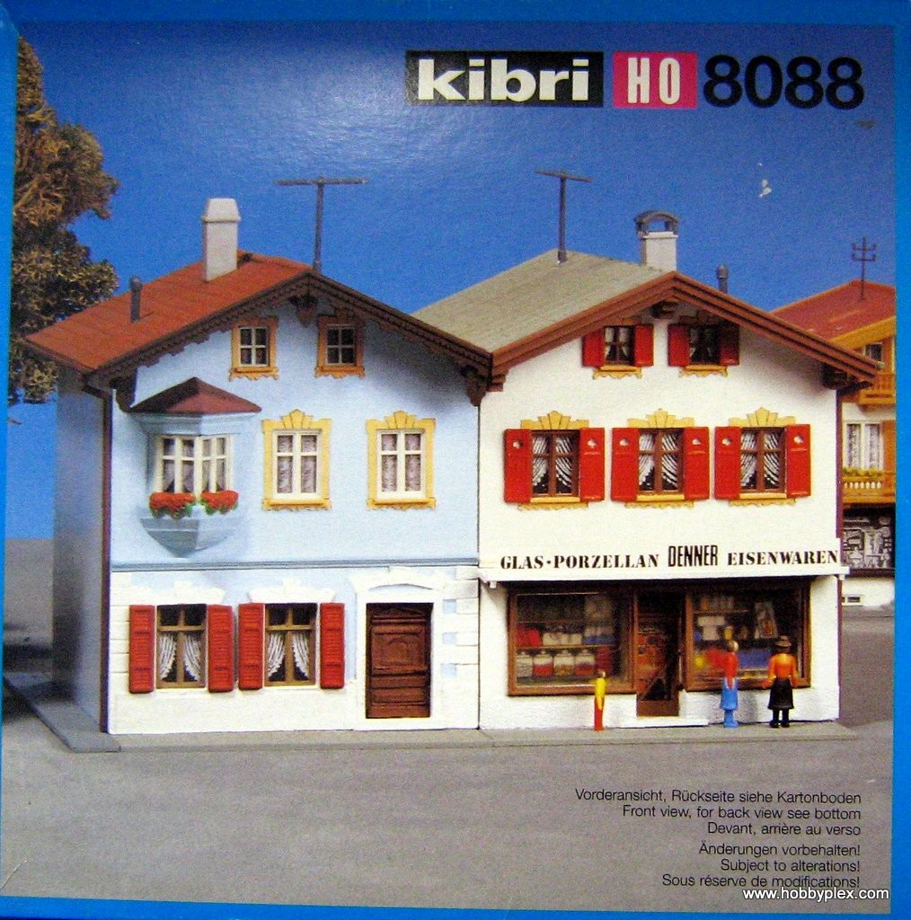 Kibri 8088 HO Scale Am Augustinerplatz (Large House) Plastic